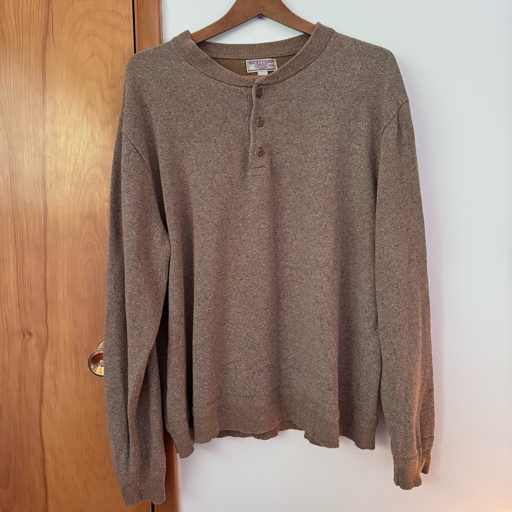 J.Crew Wallace & Barnes Crewneck Henley XXL